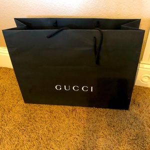 Chanel empty bag black